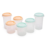 Miniland Set 6 Pots de Conservation - Multicolore