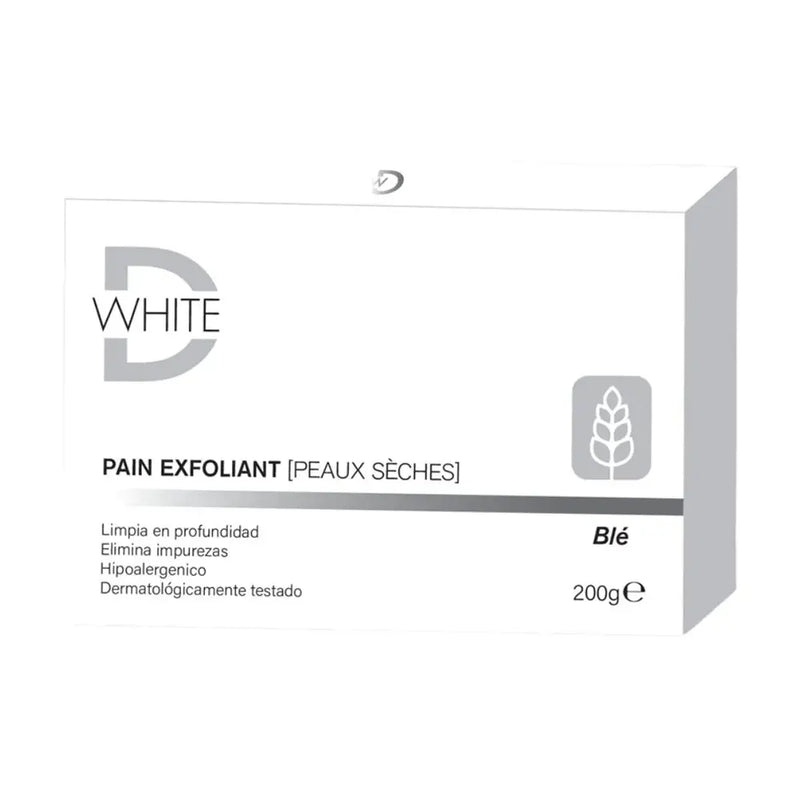 Dwhite Wheat Exfoliating Bar Dry Skin 200g
