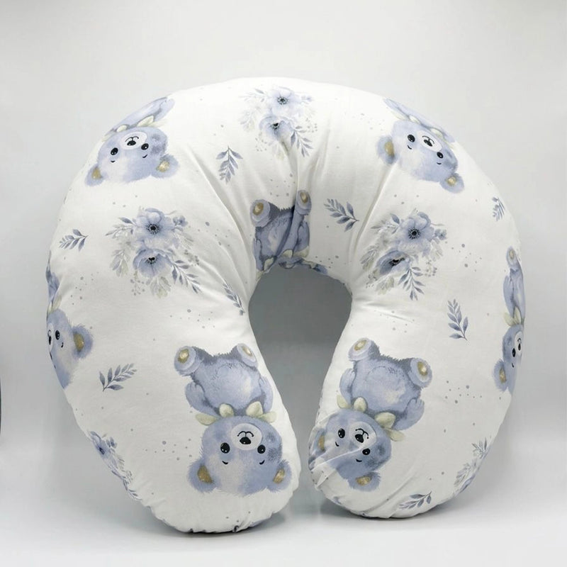 BébéYo Coussin d'Allaitement - Ours Bleu