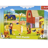 Trefl Puzzle Ferme Animaux 15 Pièces - 3A+