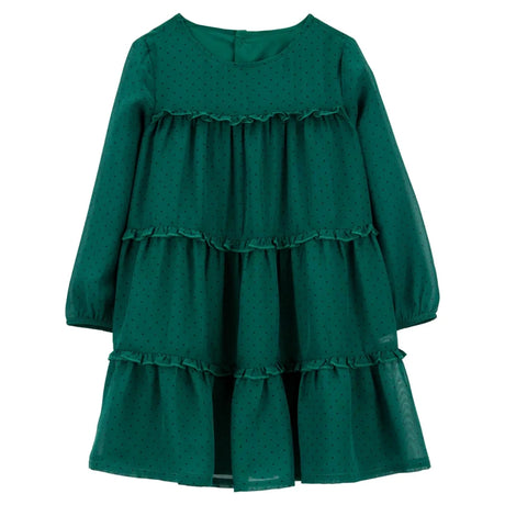 Robe en Crêpe de Mousseline Carter's - Vert