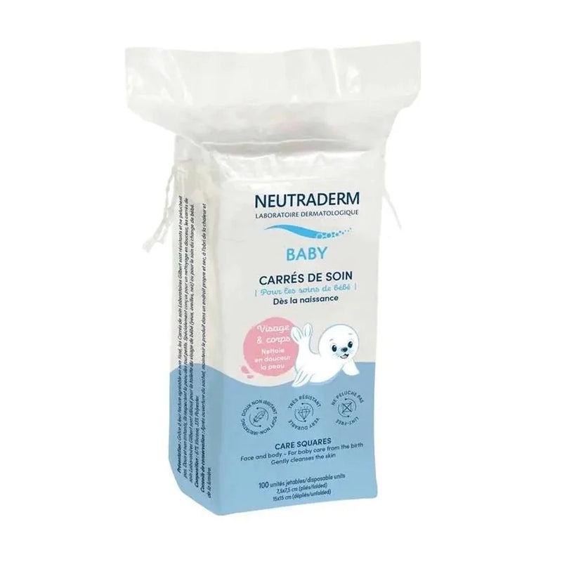 Neutraderm Face & Body Care Squares Bag of 100