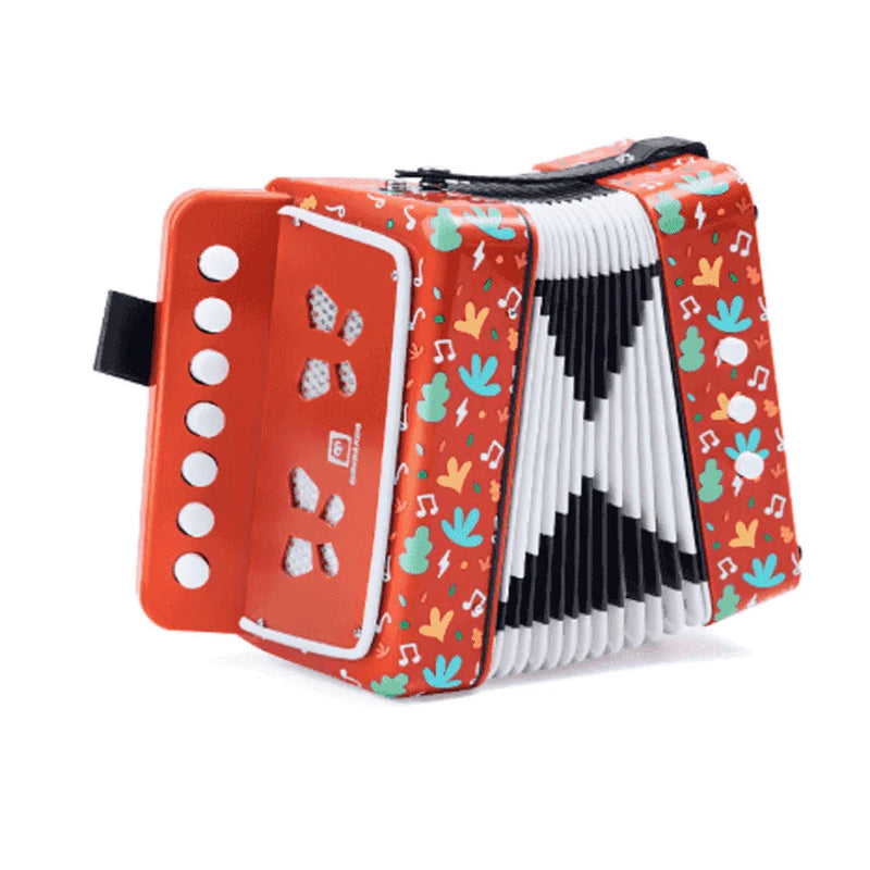 Eurekakids Acordeón Animales 7 Teclas + 2 Bajos 3A+
