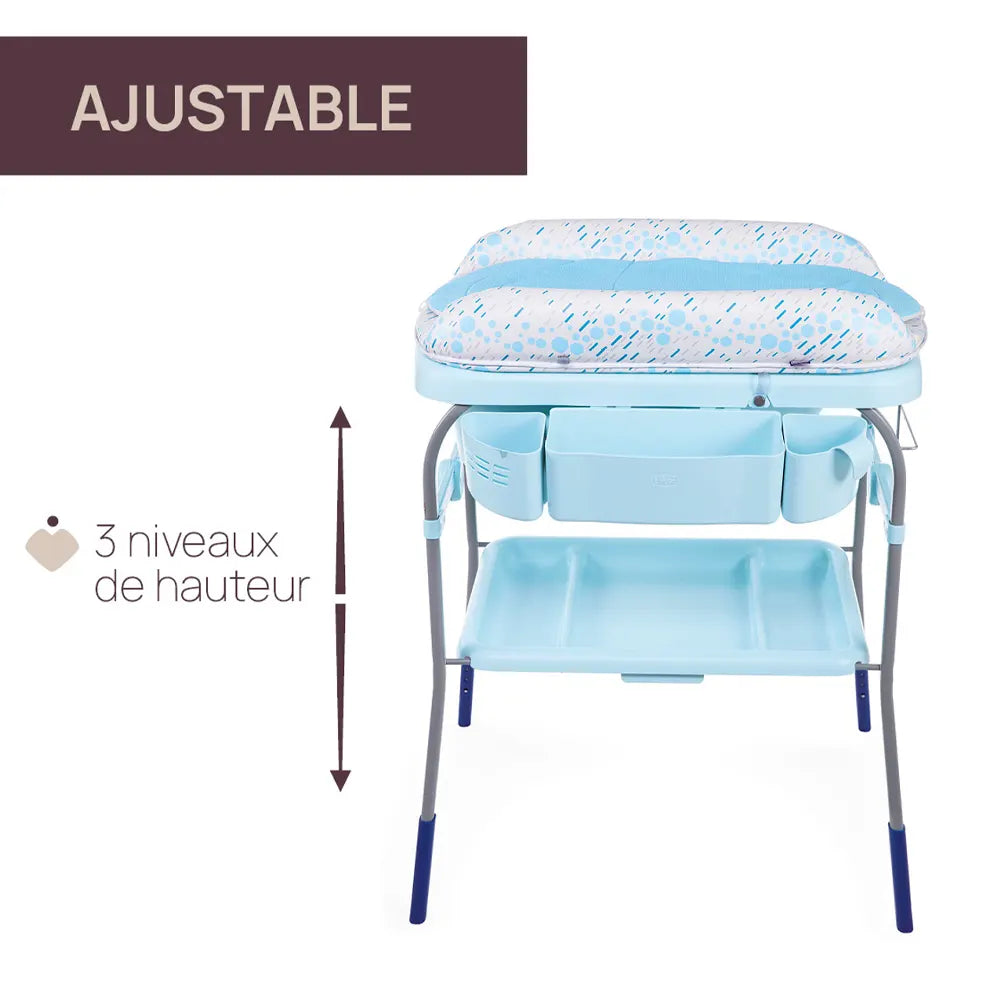 Ocean Chicco Table À Langer Combi Bain-Change Cuddle & Bubble