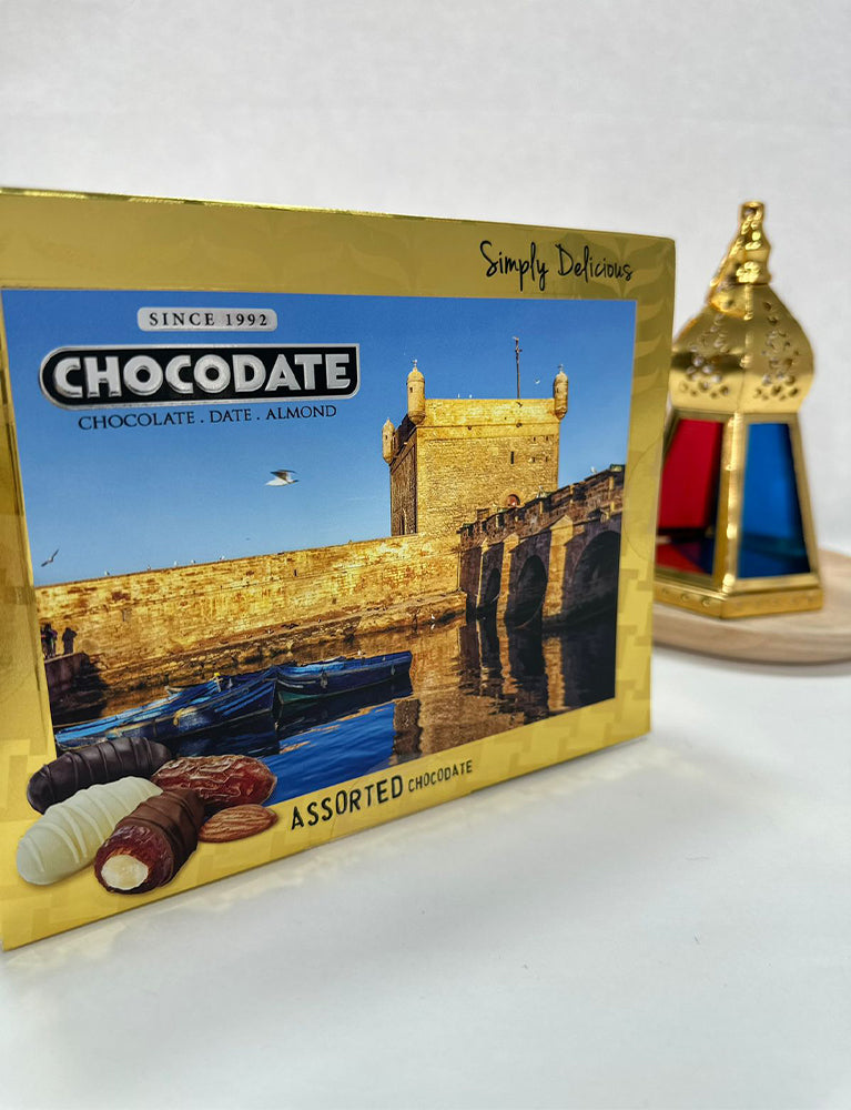 Chocodate Souvenir Assortiment de Chocolats 150g - Essaouira