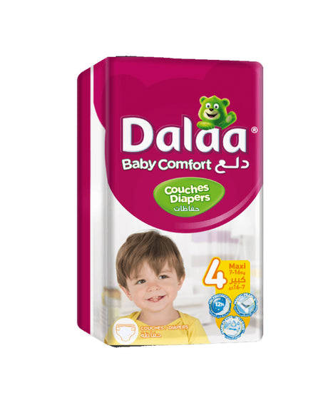 Dalaa Couches bébé Taille 4 - 16 Unités