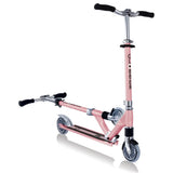 Globber Flow Elements Lights Chrome Scooter - Pink