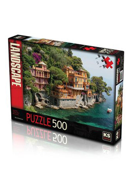 KS Games Puzzle 500 - Seaside Villas Near Portofino