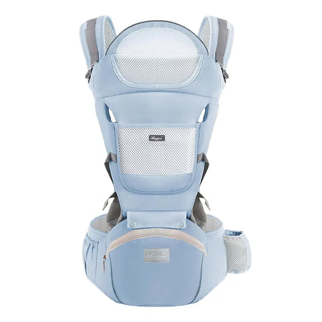 Porte-Bébé Multifonctionnel avec Siège de Hanche Intégré