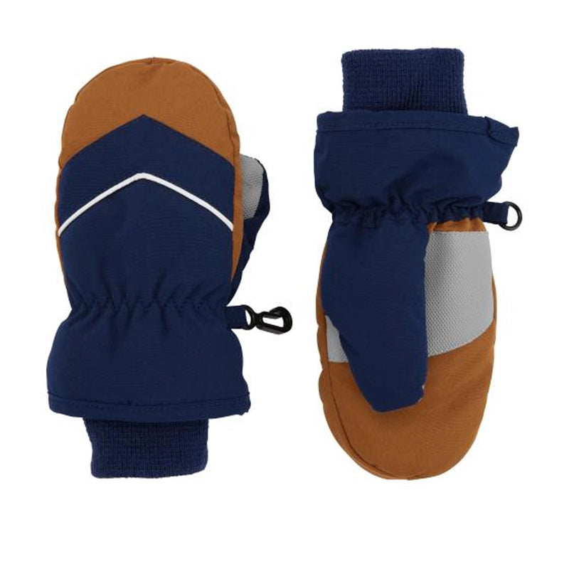 Carter's Ski Mittens - Blue & Brown