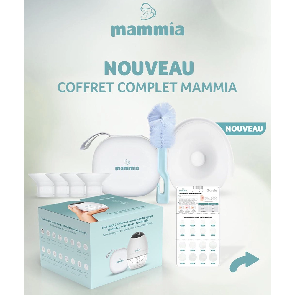 Mammia Tire-lait Électrique Main Libre - Coffret Complet