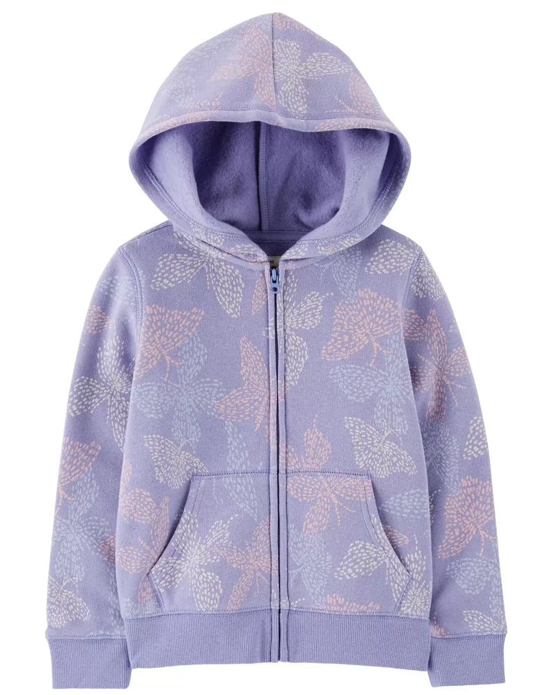 Sweat à Capuche Papillon OshKosh - Violet