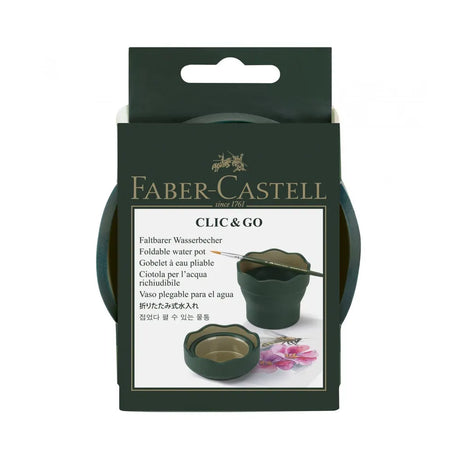 Faber-Castell Pot à Eau Clic & Go Graphic