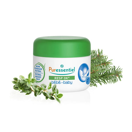 Puressentiel Resp Ok Baby pectoral massage balm - 30 ml jar