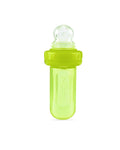 Nûby Grignoteur Nibber pour Fruits & Légumes & Biscuits En Silicone 6M+ - Vert