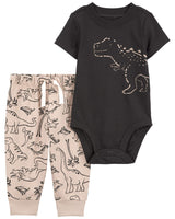 Ensemble 2 Pièces Pantalon & Body Carter's - Dinosaure