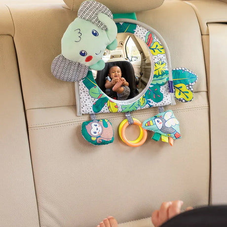 Infantino Jouet Sensoriel Éléphant avec Miroir - 0M+
