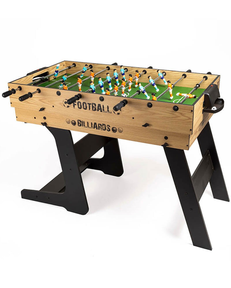 Table De Jeu Pivotante 2 En 1 Table Baby-Foot Et Billard Avec Pieds Queues Triangle Brosse Craies Pour Enfants Adolescents Et Adultes Marron Table De Jeu Pivotante 2 En 1 Table Baby-Foot Et Billard Avec Pieds Queues Triangle Brosse Craies Pour Enfants Adolescents Et Adultes Marron