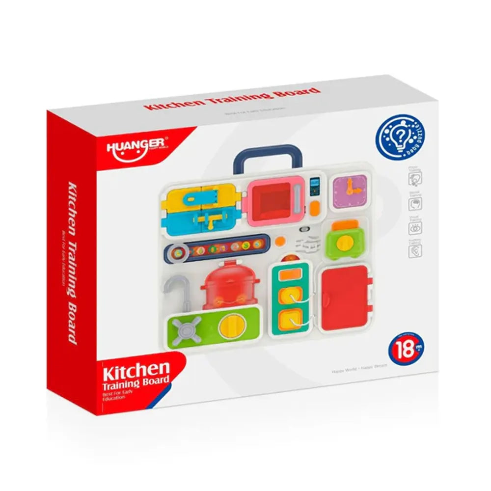 Mini Cuisine Interactive pour Bébé avec Sons et Lumières 18M+