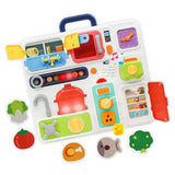 Mini Cuisine Interactive pour Bébé avec Sons et Lumières 18M+