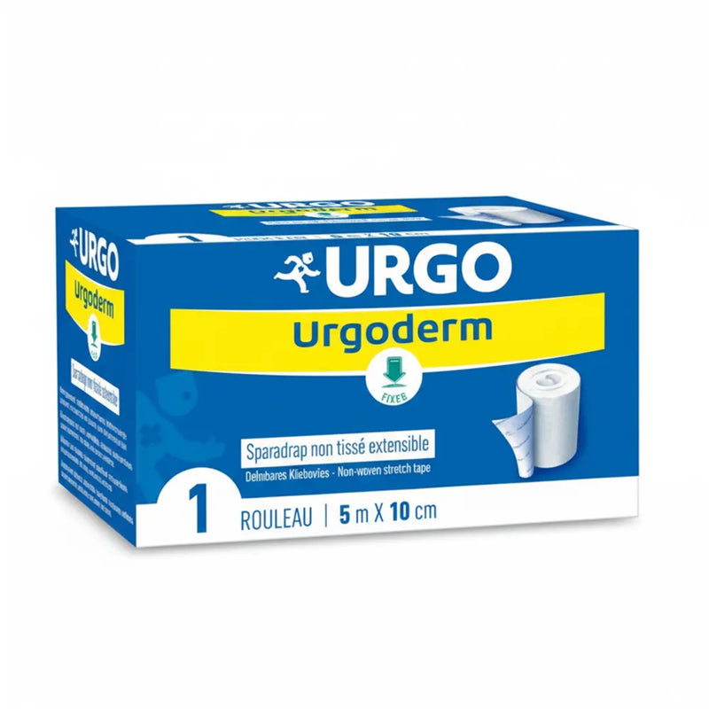 Urgo Urgoderm Sparadrap Non Tissé Extensible – 10 cm x 5 m
