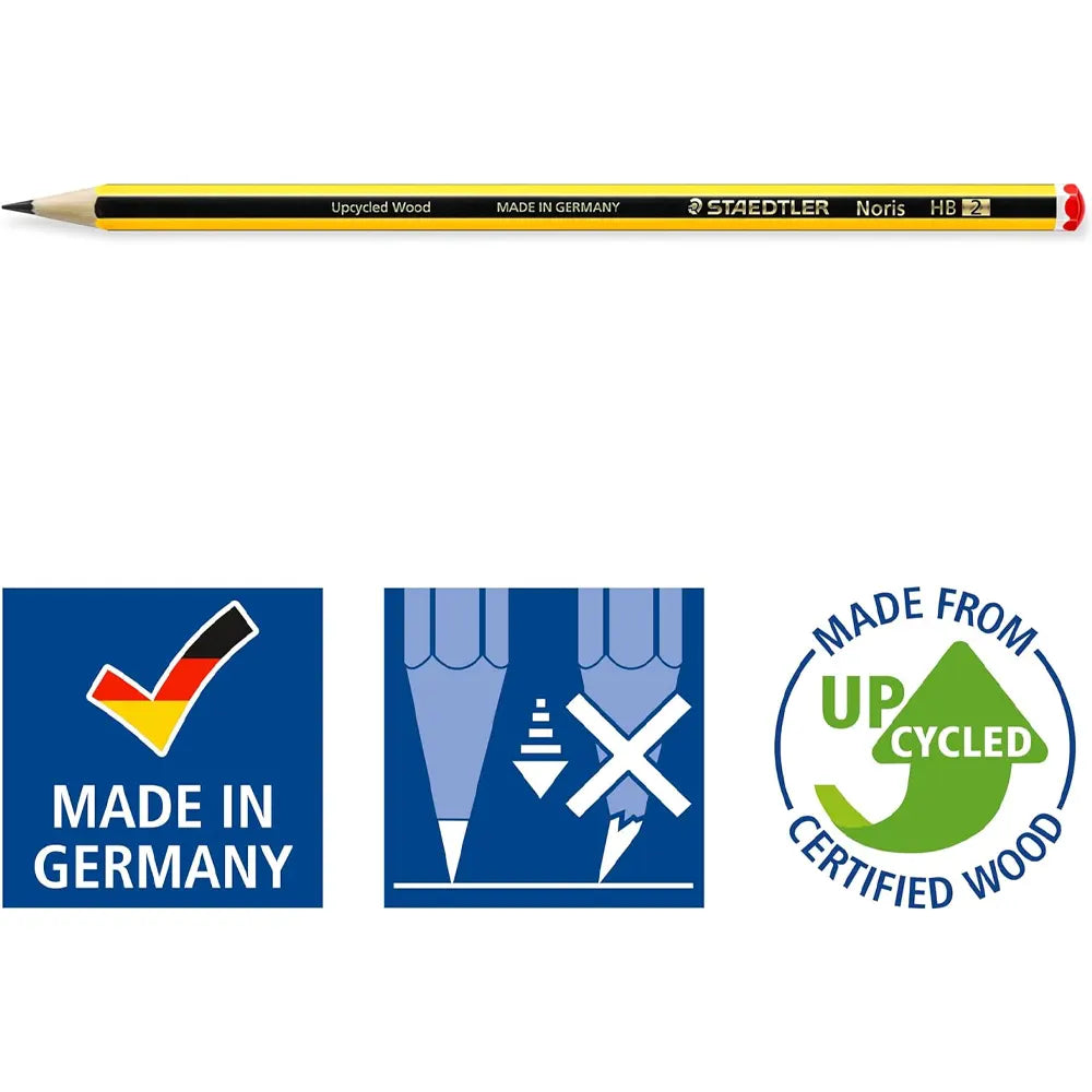 Staedtler Noris® 120 – Classic Black HB Graphite Pencil