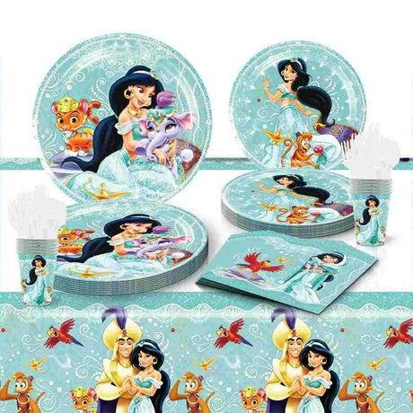 طقم عيد ميلاد 51 قطعة - ياسمين وعلاء الدين