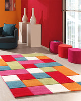 Tapis Kids Carreaux Multicolore