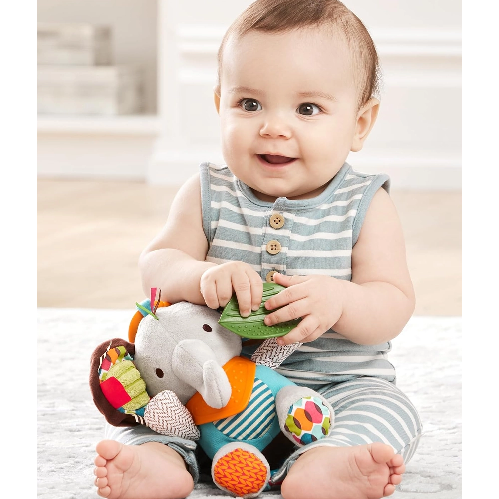 Skip Hop Jouet d’Éveil Bandana Buddies 0M+ - Éléphant