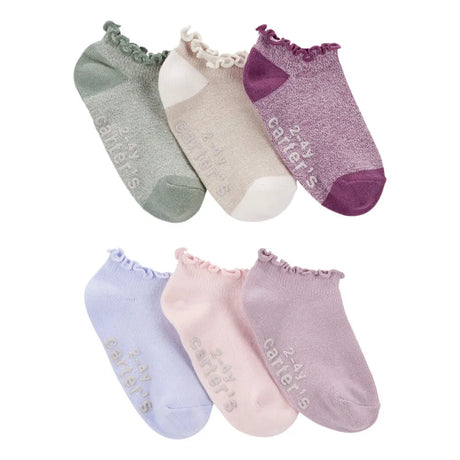 Lot de 6 Chaussettes Invisibles Carter's - Multi