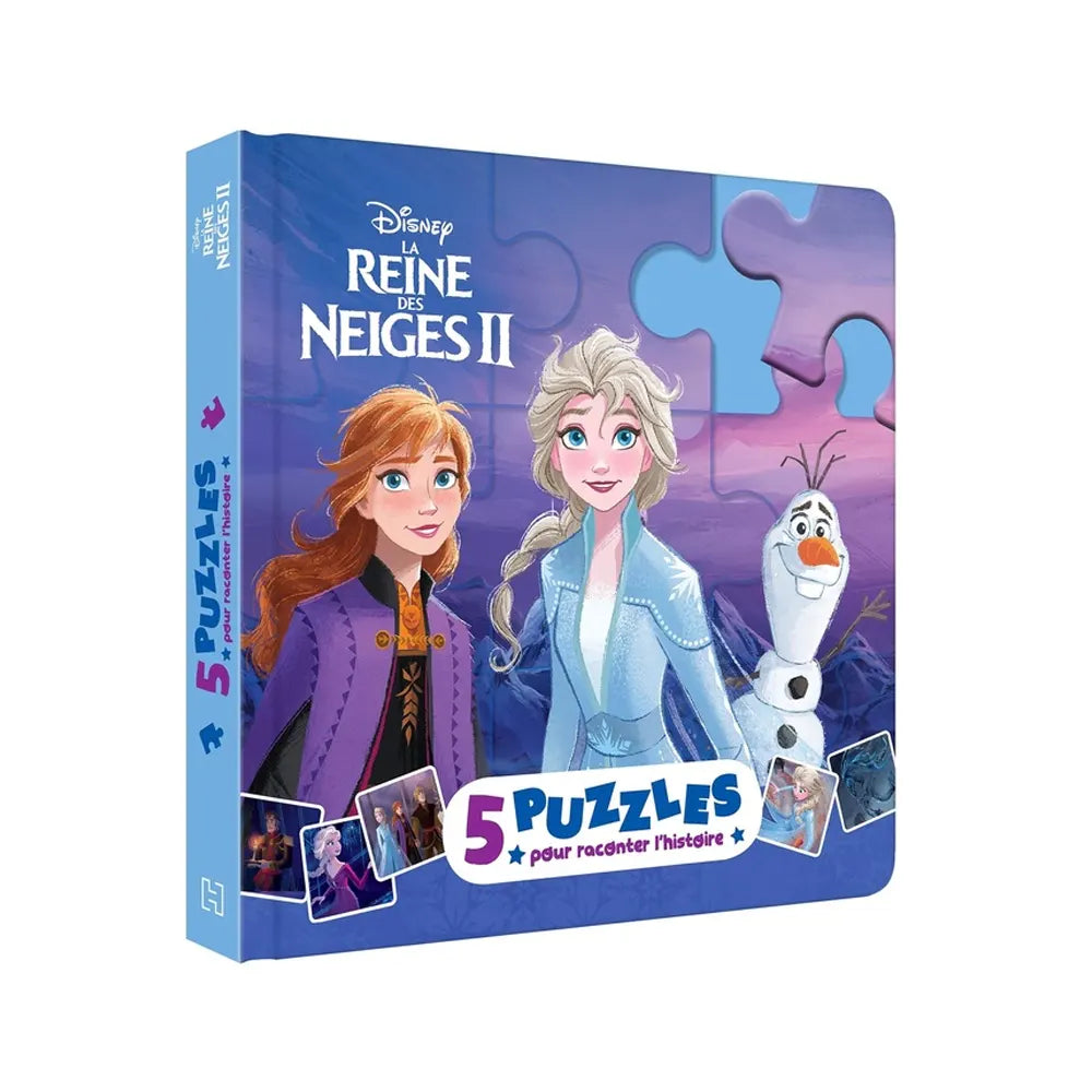 La Reine des Neiges 2 - Mon Petit Livre Puzzle 3-6A