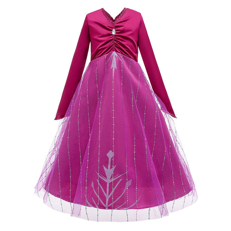Kids' "Ice Queen" Magic Princess Dress