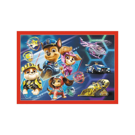 Trefl 4-in-1 Paw Patrol in the City Puzzle - 4A+