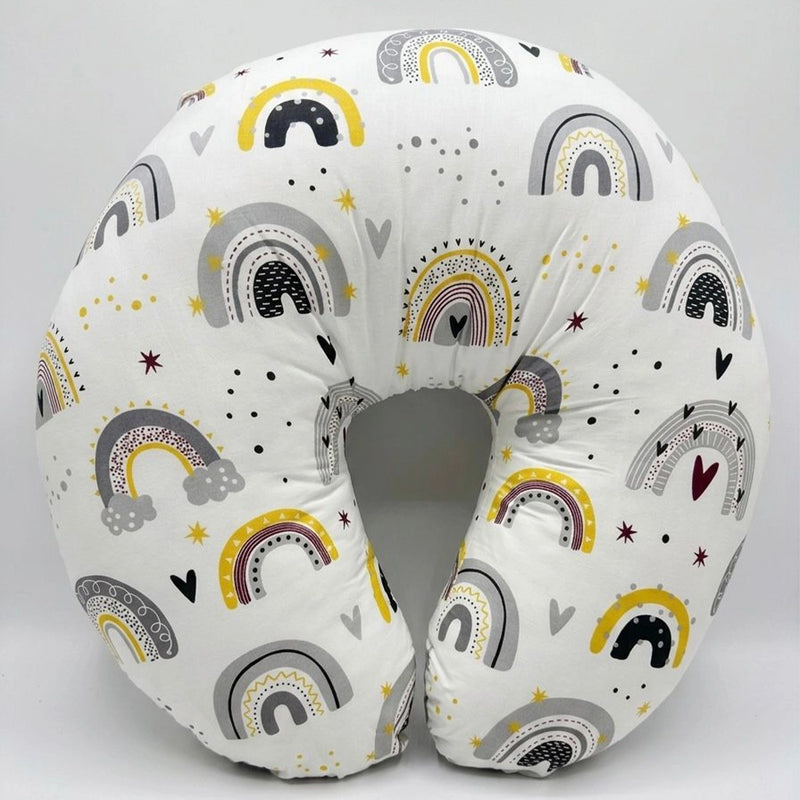 BébéYo Coussin d'Allaitement - Rainbow Jaune