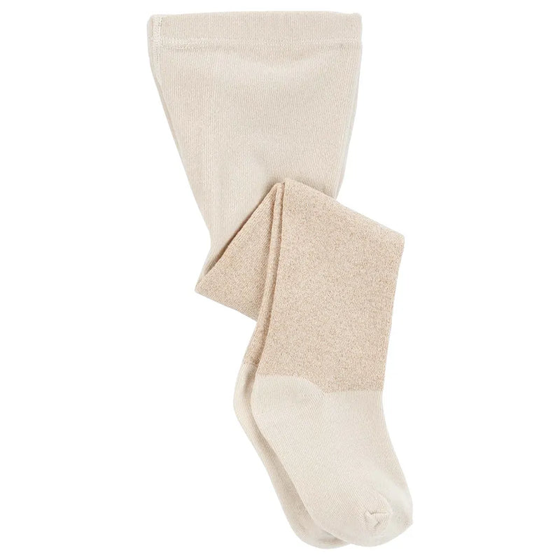 Carter's Baby Lurex Leggings - Cream & Gold