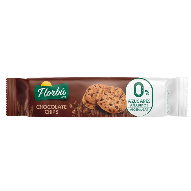 Florbú Sugar-Free Chocolate Chip Biscuits - 120g
