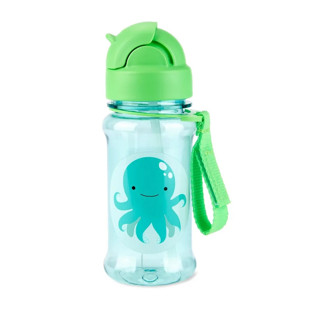 Skip Hop Gourde à Paille Zoo 355ml - Octopus
