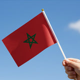 Small Fabric Morocco Flag – 20 × 30 cm