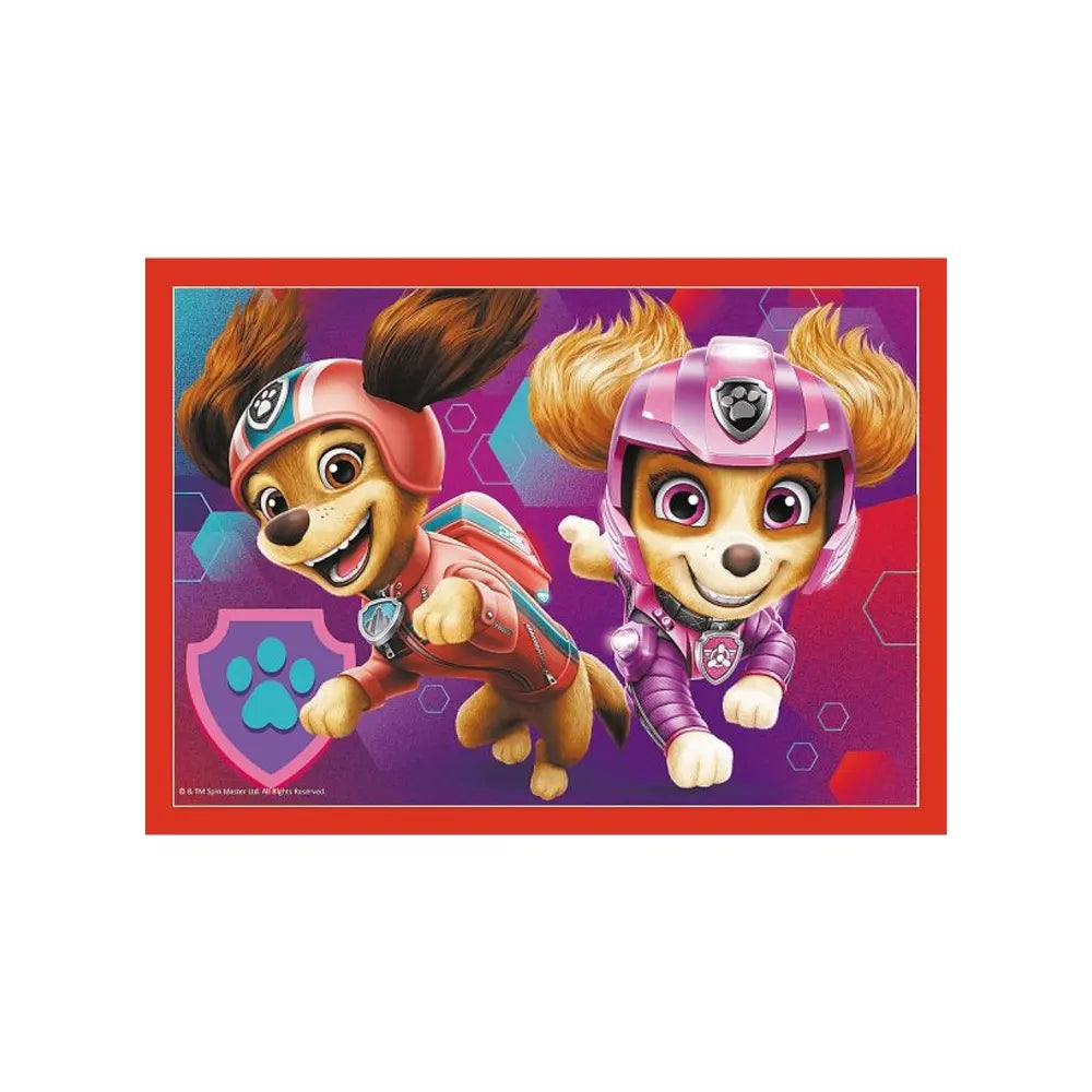 Trefl 4-in-1 Paw Patrol in the City Puzzle - 4A+