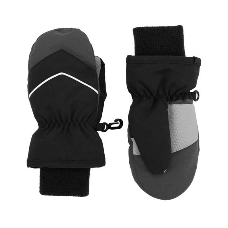 Carter's Ski Mittens - Black & Gray
