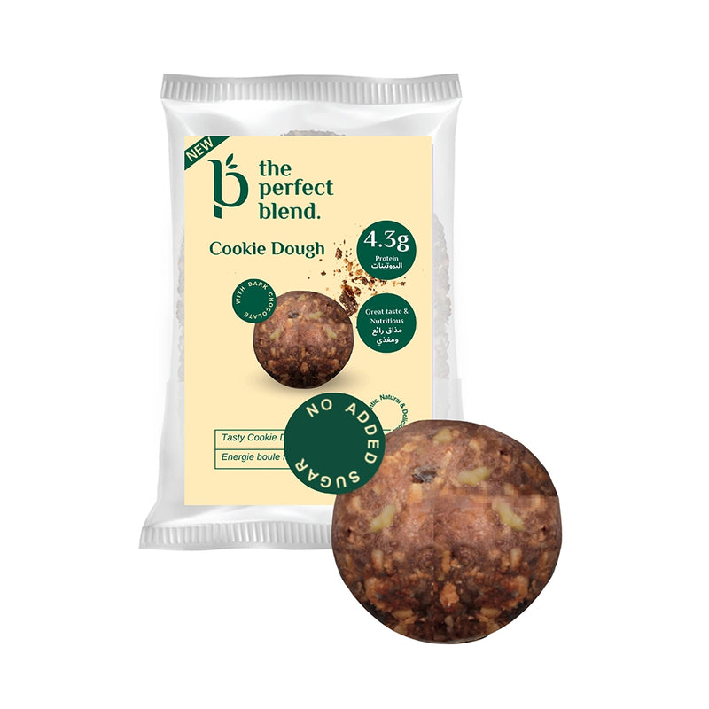 Boule Énergétique Cookie Dough - The Perfect Blend - Saveur Cookie Dough Authentique