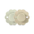 Suavinex Pack of 2 Physiological Pacifiers 0-6M - Aqua & Gray