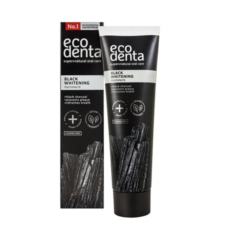 Pasta dental blanqueadora ECODENTA con carbón activado 100 ml