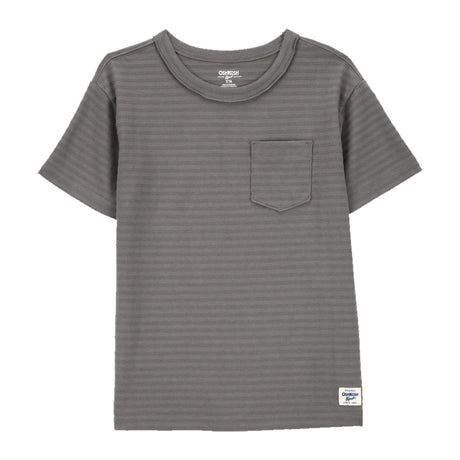 Camiseta de manga corta con bolsillo OshKosh - Gris Oscuro