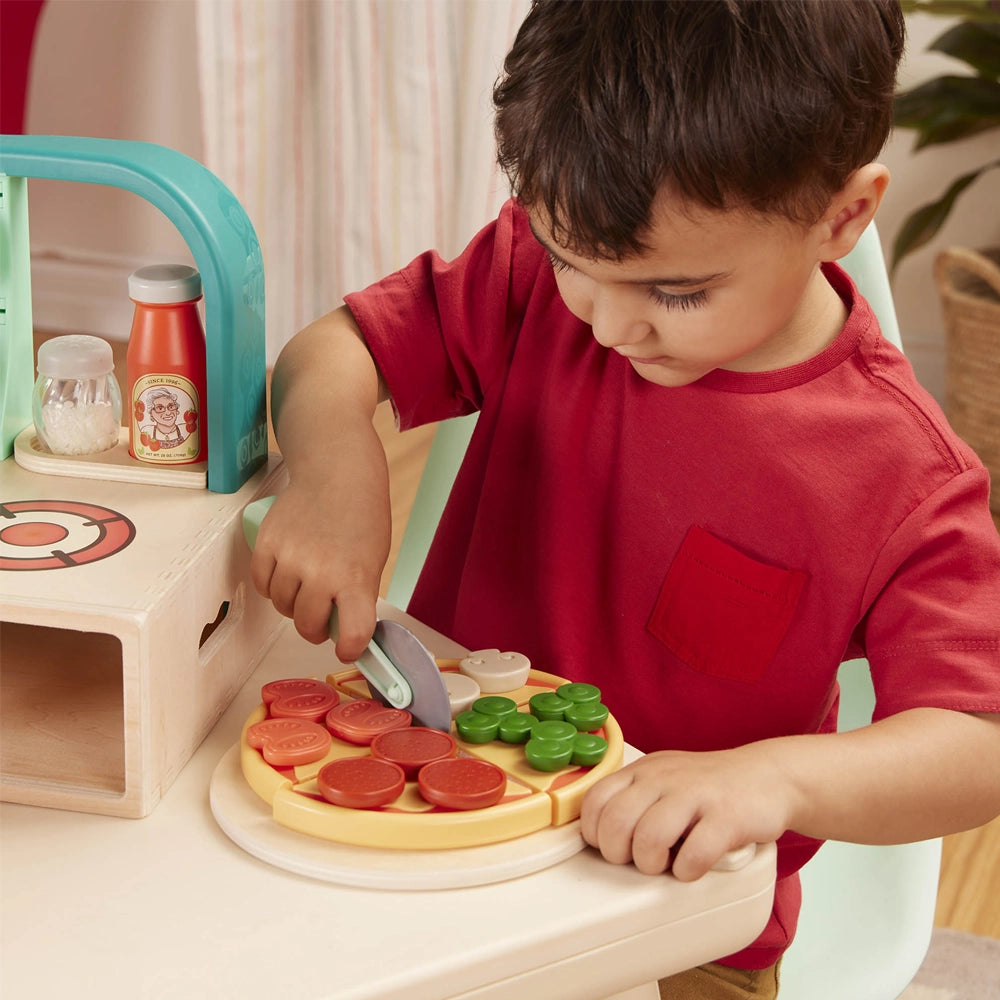 B. Toys Mini Chef - Ensemble de Pizza et Pâtes 3A+