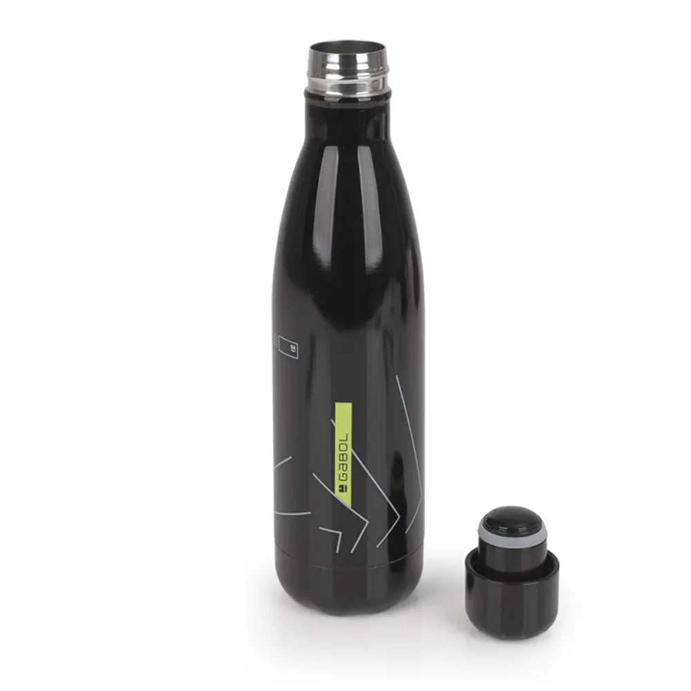Gabol PANTHER Botella Térmica de Acero Inoxidable 500ml