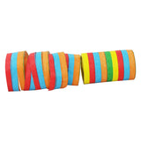 Set of 3 Bright Multicolored Streamer Rolls