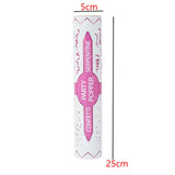 Cañón de Confeti Rosa Liso – 1 Pieza