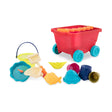 B. Toys Chariots et Jouets de Plage 18M+ - Rouge