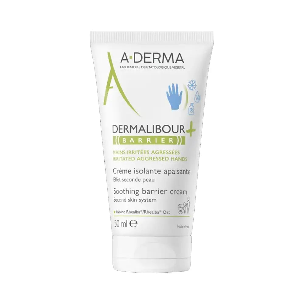 A-Derma Dermalibour Barrier Crème Protectrice Mains - 50ml